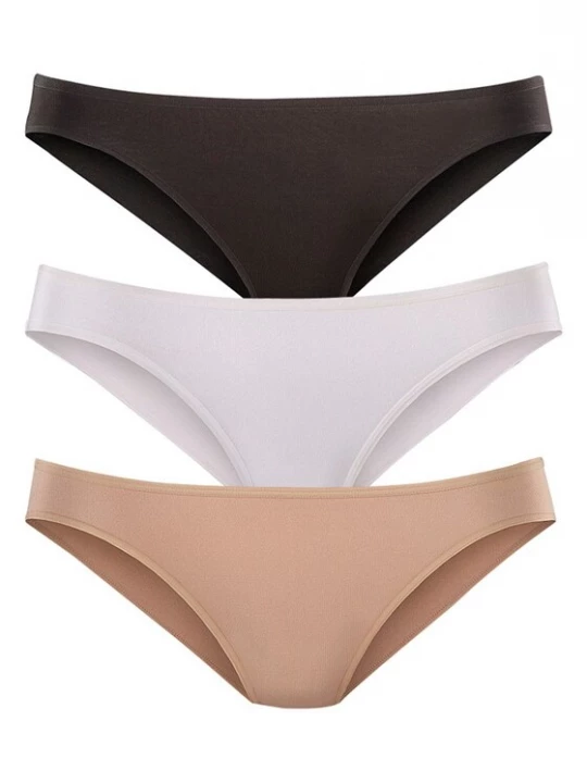 Foto van product LASCANA Slip nude / zwart / wit