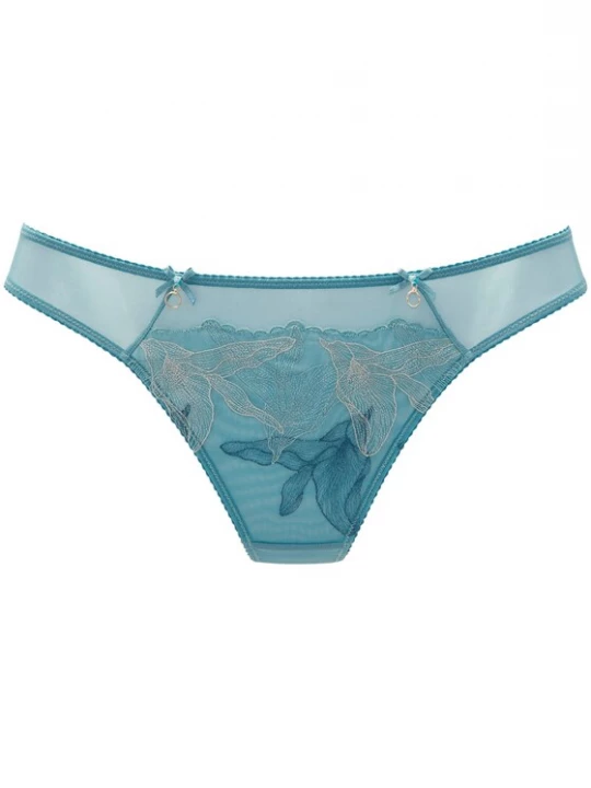 Foto van product LASCANA String beige / cyaan blauw