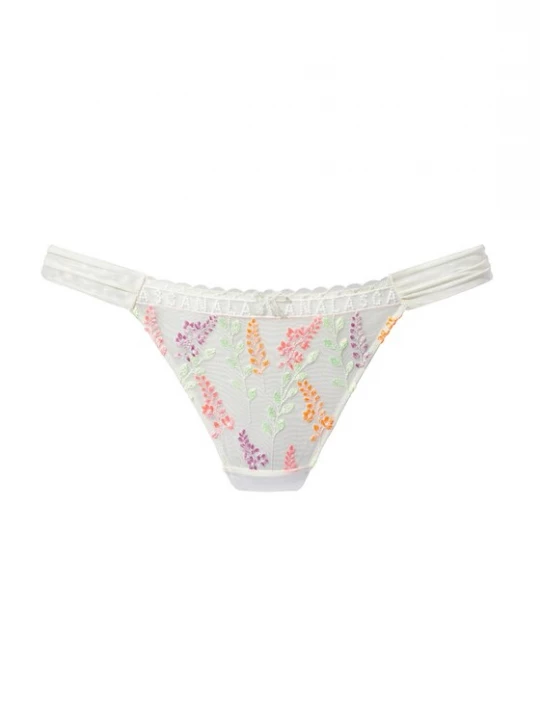 Foto van product LASCANA String mintgroen / donkeroranje / fuchsia / wolwit