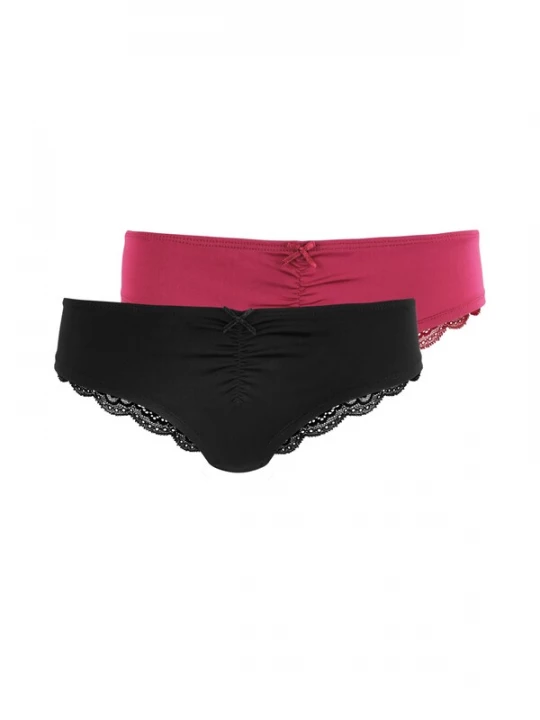 Foto van product LASCANA String rood / zwart