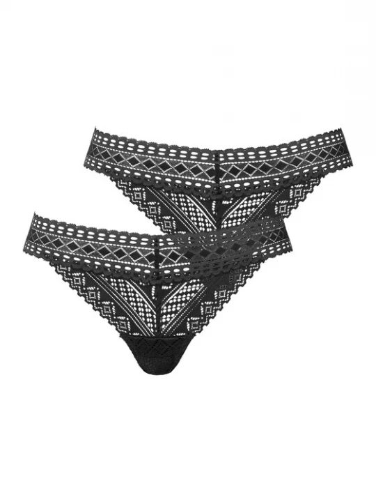 Foto van product LASCANA String zwart