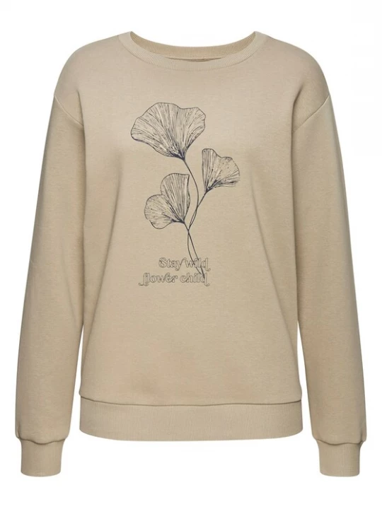 Foto van product LASCANA Sweatshirt marine / kaki / wit