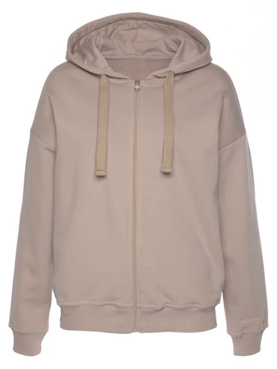 Foto van product LASCANA Sweatvest lichtbruin