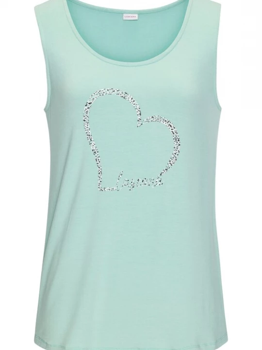 Foto van product LASCANA Top mintgroen / zwart / wit