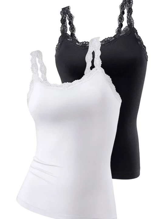 Foto van product LASCANA Top zwart / wit
