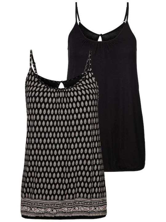 Foto van product LASCANA Top zwart / wit