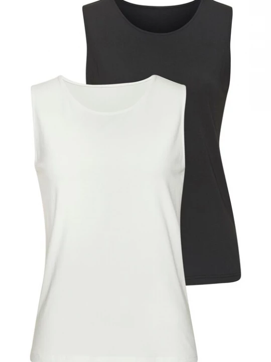Foto van product LASCANA Top zwart / wit