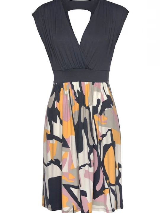 Foto van product LASCANA Zomerjurk blauw / gemengde kleuren