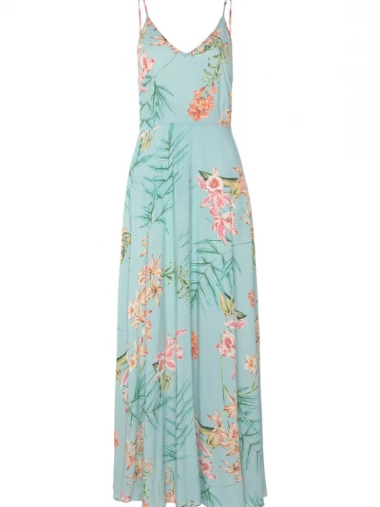 Foto van product LASCANA Zomerjurk groen / jade groen / oranje / rood / wit