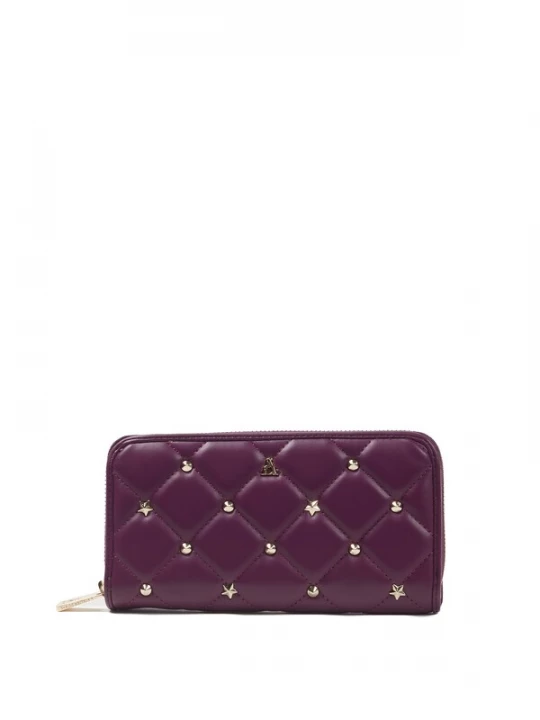 Foto van product L'Atelier Du Sac Portemonnee 'Fleur' mauve