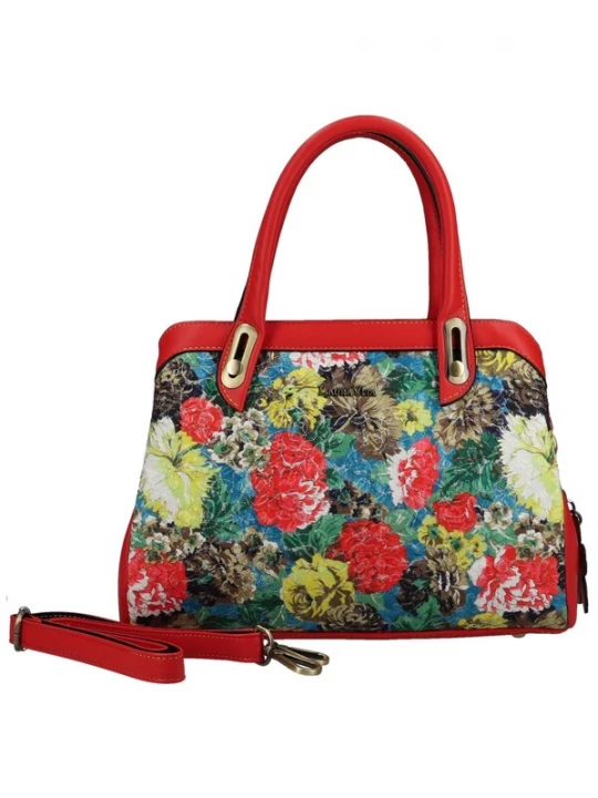 Foto van product Laura Vita Handtas blauw / groen / olijfgroen / rood