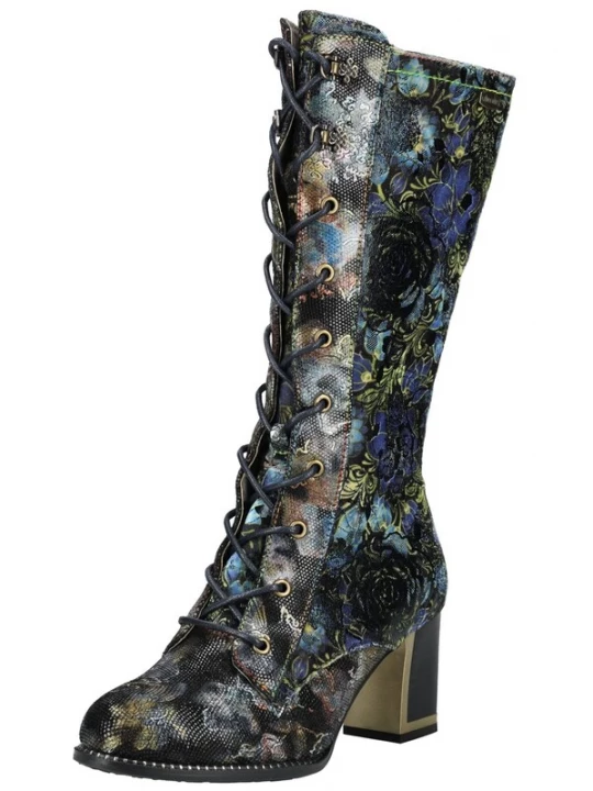 Foto van product Laura Vita Veterlaarzen blauw / donkerblauw