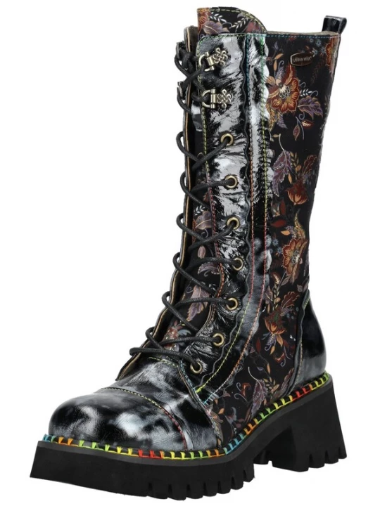 Foto van product Laura Vita Veterlaarzen gemengde kleuren / zwart