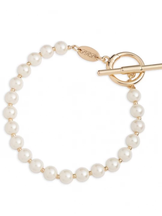 Foto van product Lauren Ralph Lauren Armband goud / wit