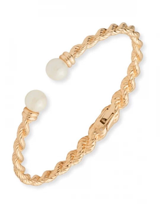 Foto van product Lauren Ralph Lauren Armband 'LINDELLA' goud / parelwit