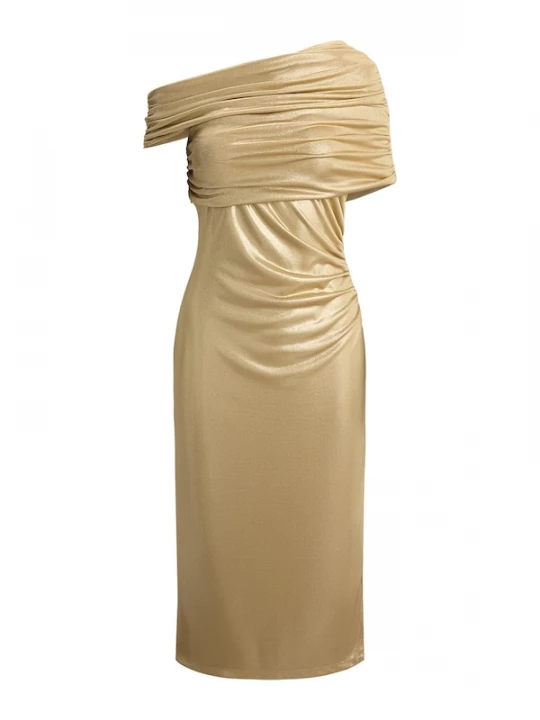 Foto van product Lauren Ralph Lauren Avondjurk beige