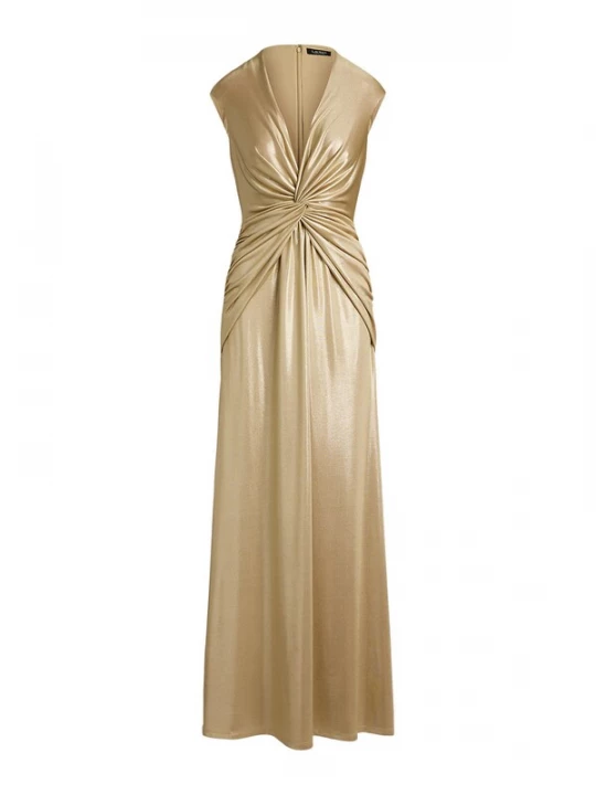 Foto van product Lauren Ralph Lauren Avondjurk camel