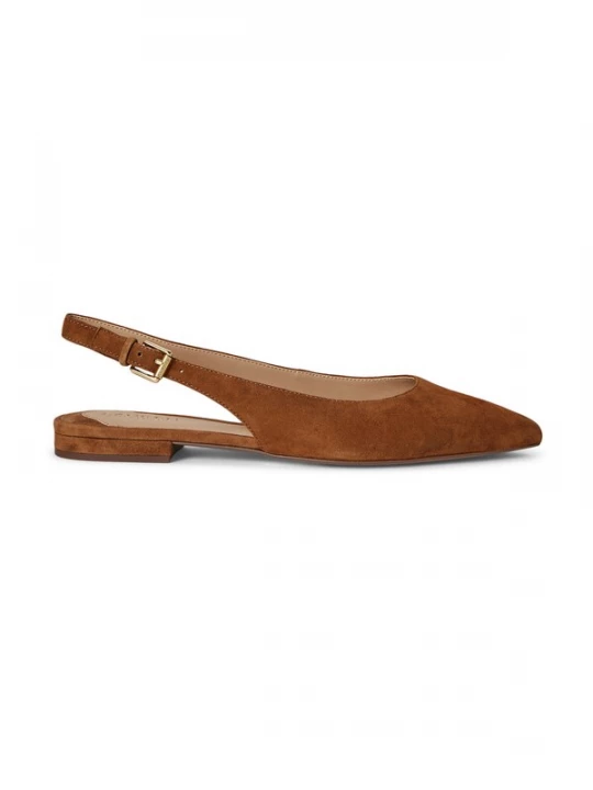 Foto van product Lauren Ralph Lauren Ballerina 'LONDYN' lichtbruin