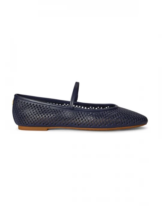 Foto van product Lauren Ralph Lauren Ballerina met riempjes 'JAYNA' navy
