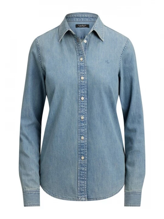 Foto van product Lauren Ralph Lauren Blouse blauw denim