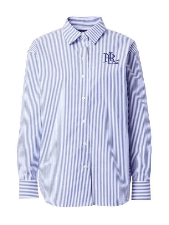 Foto van product Lauren Ralph Lauren Blouse 'Kotta' marine / enziaan / wit
