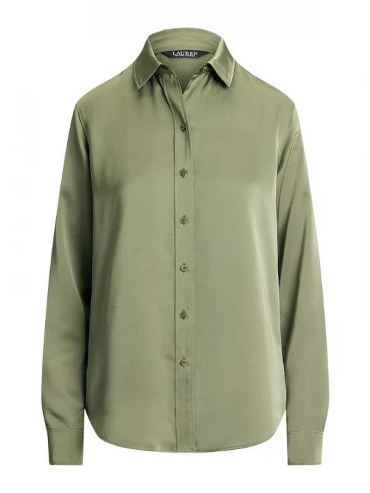 Foto van product Lauren Ralph Lauren Blouse olijfgroen