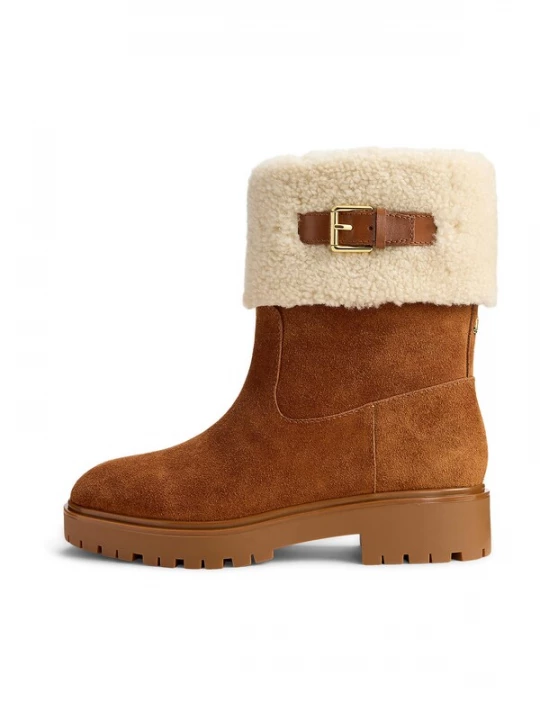 Foto van product Lauren Ralph Lauren Boots 'ALLYSON' cognac / wolwit
