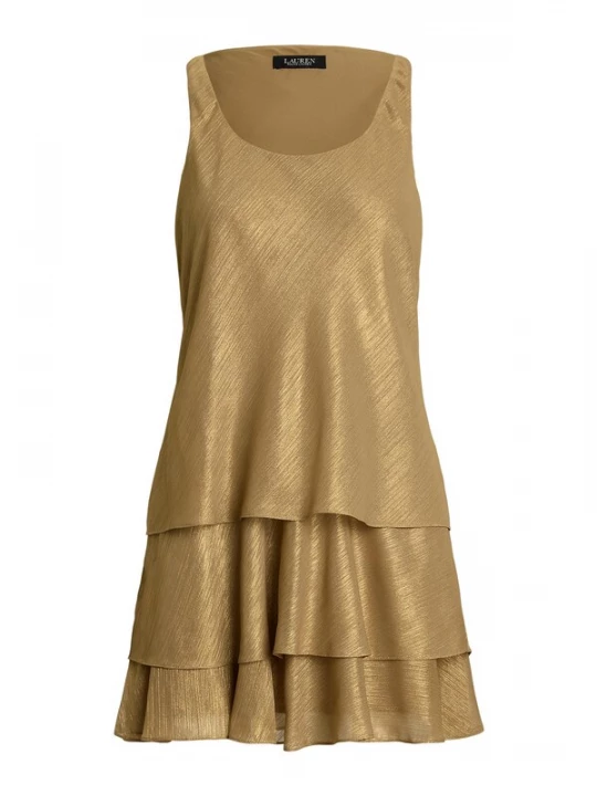 Foto van product Lauren Ralph Lauren Cocktailjurk goud