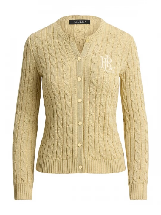 Foto van product Lauren Ralph Lauren Gebreid vest beige