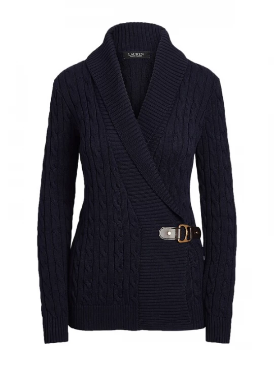 Foto van product Lauren Ralph Lauren Gebreid vest 'Donato' navy