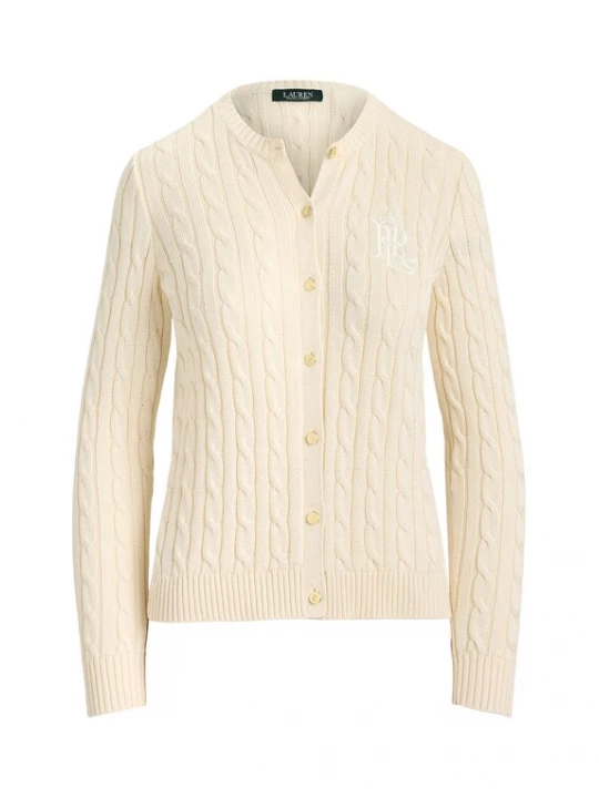 Foto van product Lauren Ralph Lauren Gebreid vest ivoor