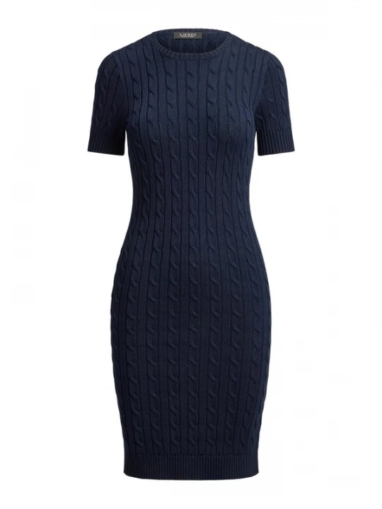 Foto van product Lauren Ralph Lauren Gebreide jurk navy