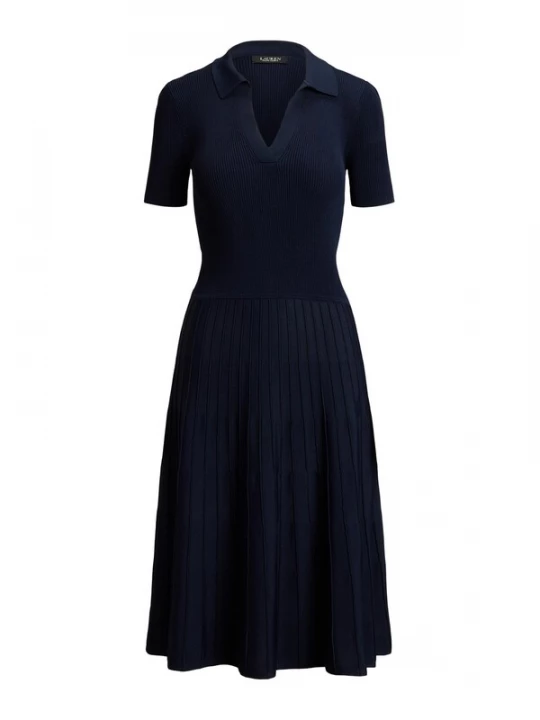 Foto van product Lauren Ralph Lauren Gebreide jurk navy