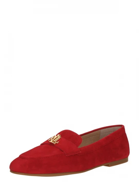 Foto van product Lauren Ralph Lauren Instappers 'AVERI III' goud / rood