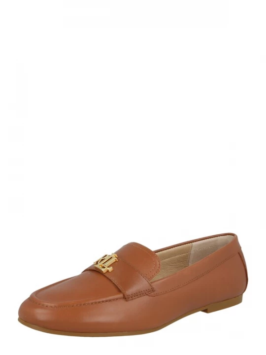 Foto van product Lauren Ralph Lauren Instappers 'AVERI III' karamel