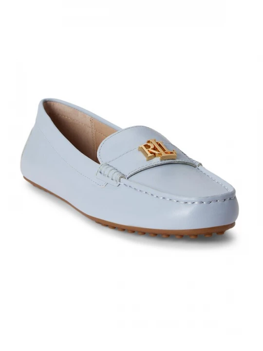 Foto van product Lauren Ralph Lauren Mocassins 'Barnsbury' pastelblauw