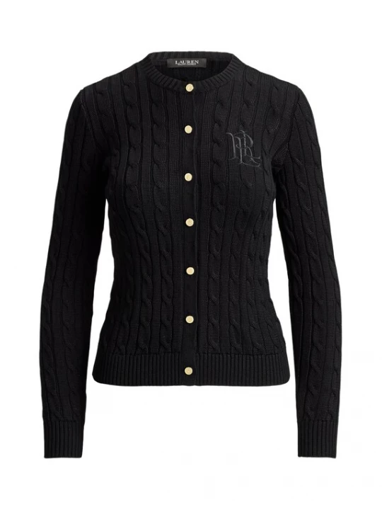 Foto van product Lauren Ralph Lauren Petite Gebreid vest zwart