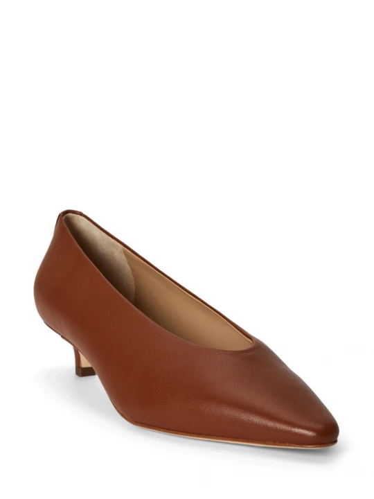 Foto van product Lauren Ralph Lauren Pumps 'FRNCSA' bruin
