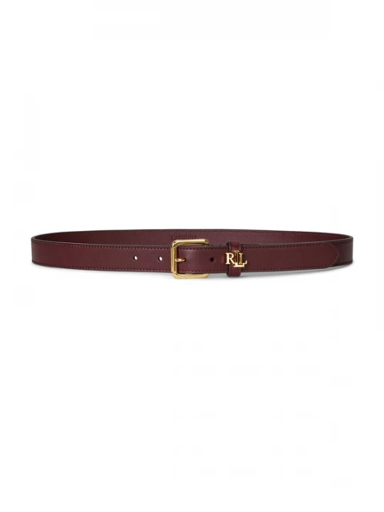 Foto van product Lauren Ralph Lauren Riem 'Carryover' goud / wijnrood