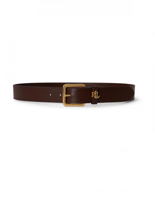 Foto van product Lauren Ralph Lauren Riem donkerbruin / goud
