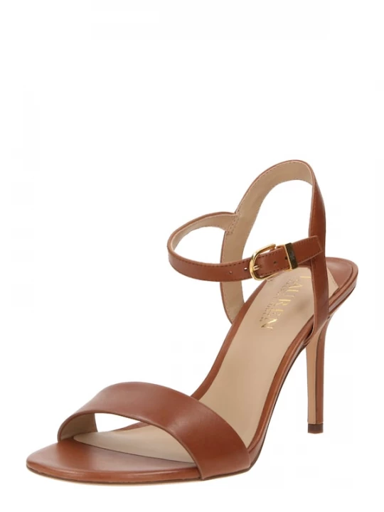 Foto van product Lauren Ralph Lauren Sandalen met riem 'GWEN' bruin