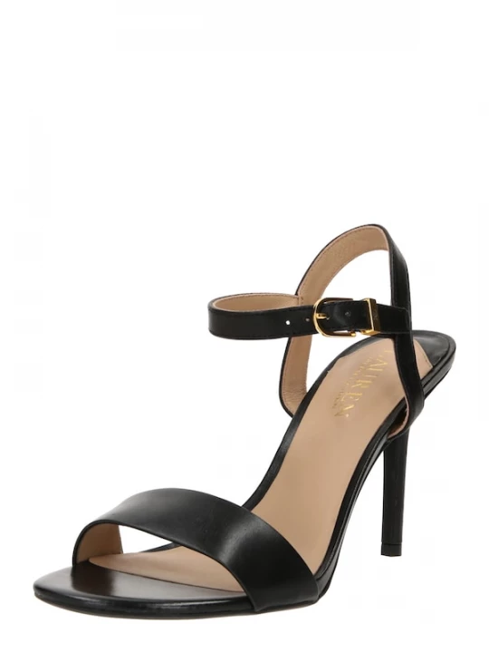 Foto van product Lauren Ralph Lauren Sandalen met riem 'GWEN' zwart