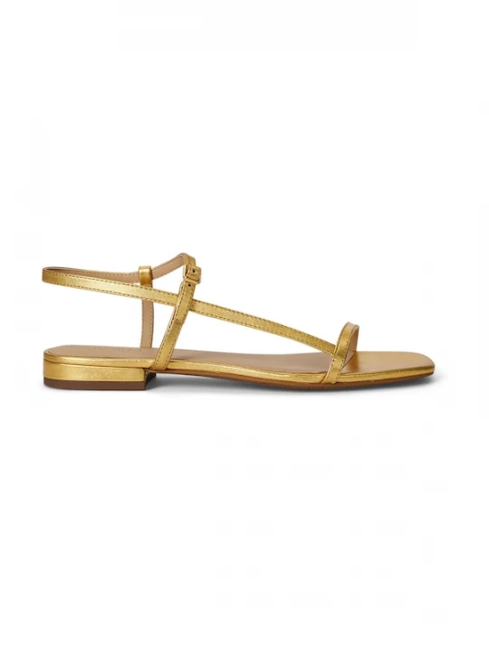 Foto van product Lauren Ralph Lauren Sandalen met riem 'LAINEE' goud