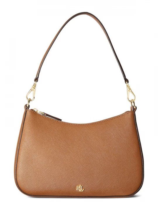 Foto van product Lauren Ralph Lauren Schoudertas 'Danni' bruin / goud