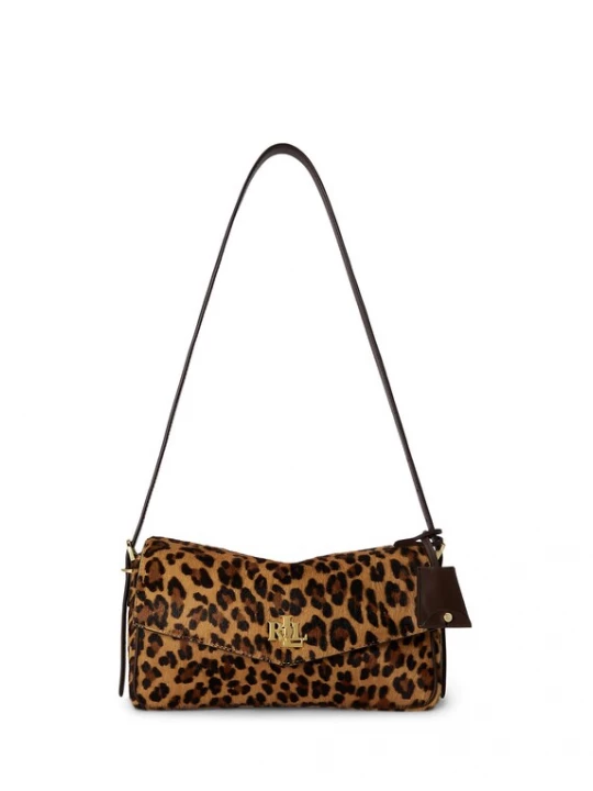 Foto van product Lauren Ralph Lauren Schoudertas 'FARH' chocoladebruin / pueblo / zwart
