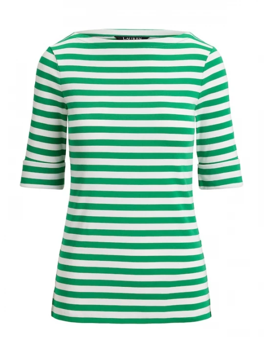 Foto van product Lauren Ralph Lauren Shirt groen / wit
