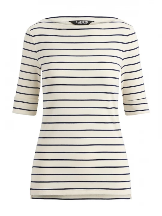 Foto van product Lauren Ralph Lauren Shirt ivoor / navy