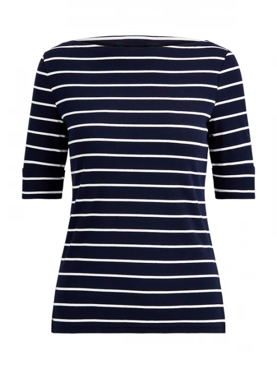Foto van product Lauren Ralph Lauren Shirt navy / wit