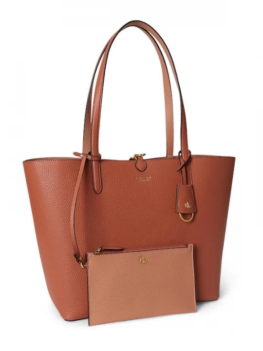 Foto van product Lauren Ralph Lauren Shopper oranjerood