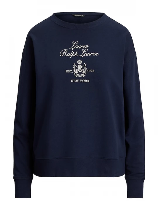Foto van product Lauren Ralph Lauren Sweatshirt donkerblauw / wit